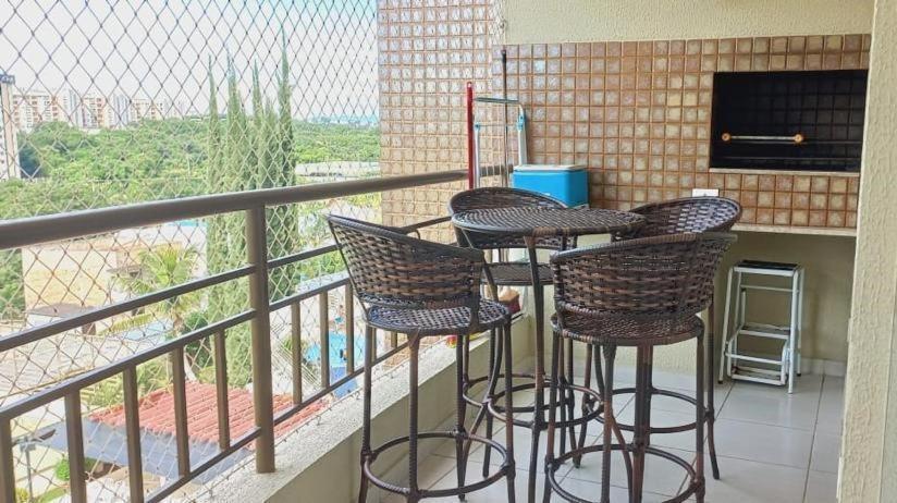 Apartamento Prive Das Thermas II Caldas Novas Go Dış mekan fotoğraf